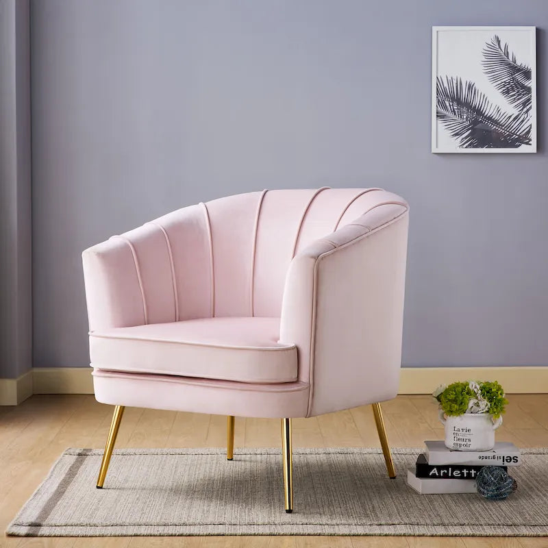 Contemporary Upholstered Accent Chair by
