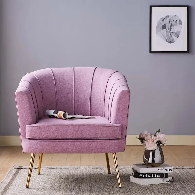 Contemporary Upholstered Accent Chair by