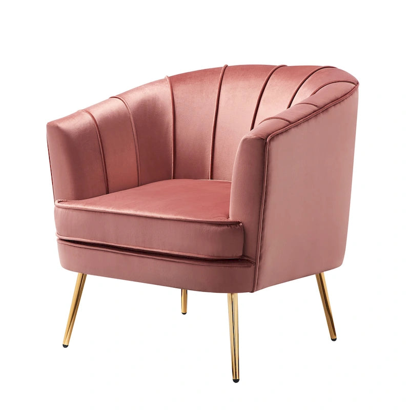 Contemporary Upholstered Accent Chair by