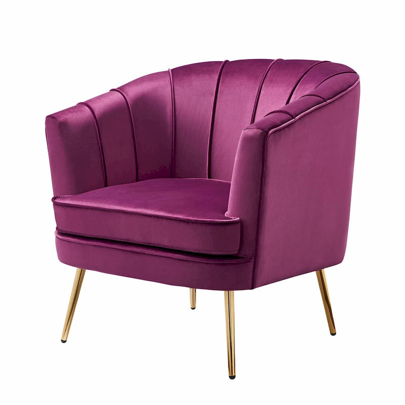 Contemporary Upholstered Accent Chair by