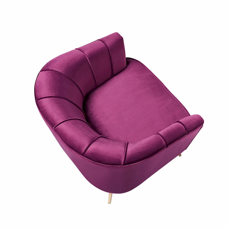 Contemporary Upholstered Accent Chair by