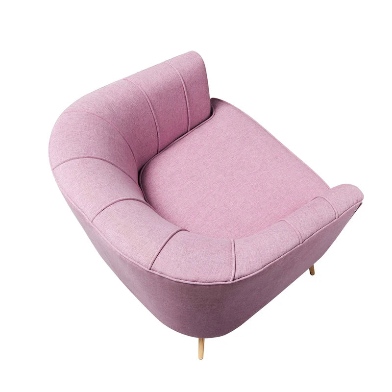 Contemporary Upholstered Accent Chair by