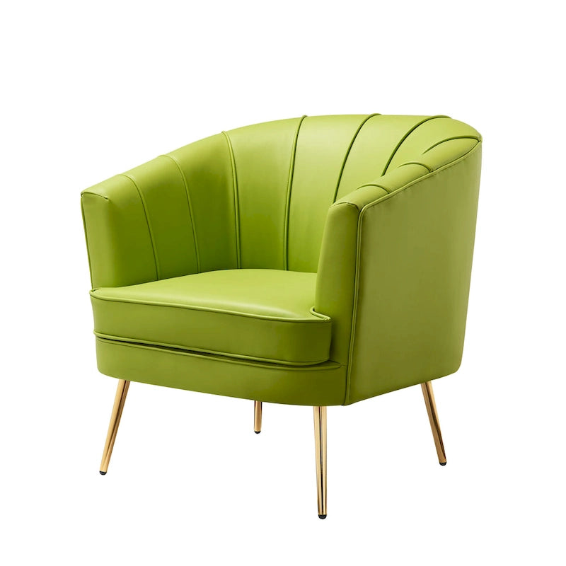 Contemporary Upholstered Accent Chair by