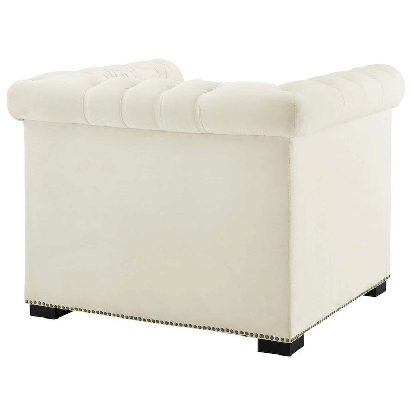 Performance Velvet Armchair