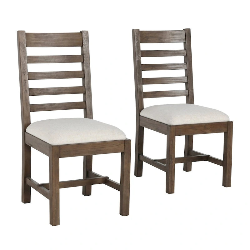 Upholstered Wood Dining Chair (Set of 2) by