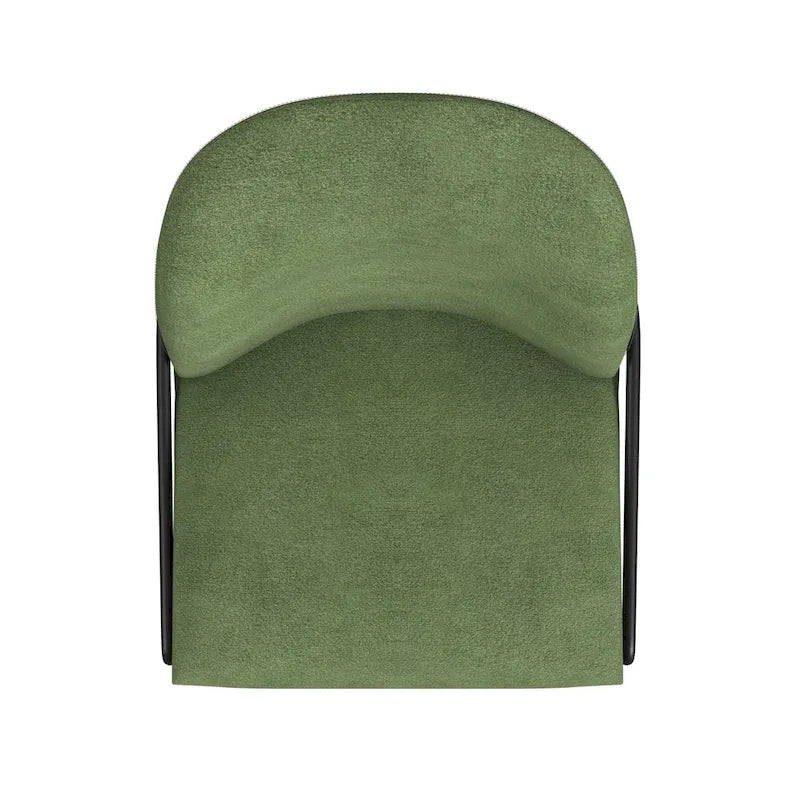 Modern Velvet Upholstered Dining Chair- single pack