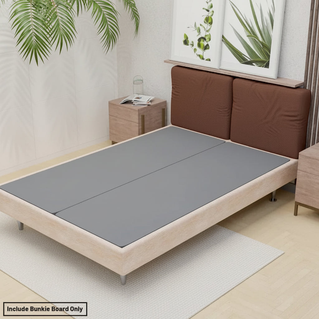1.5-Inch Split Fully Assembled Bunkie Board For Mattress/Bed Support, Set Of 2,