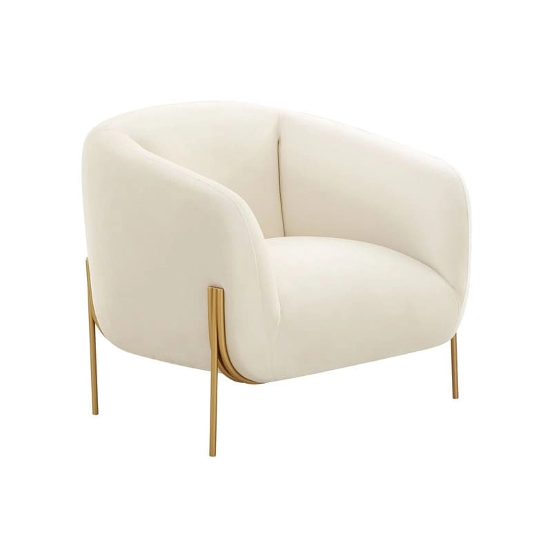 Velvet Accent Chair