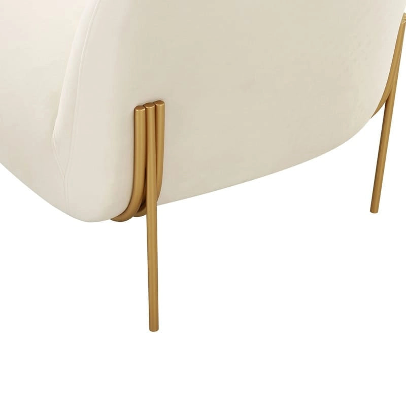 Velvet Accent Chair