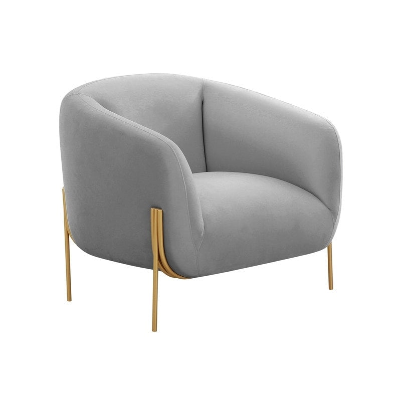Velvet Accent Chair