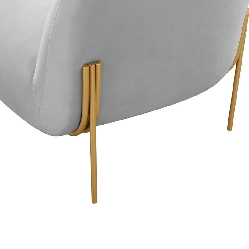 Velvet Accent Chair