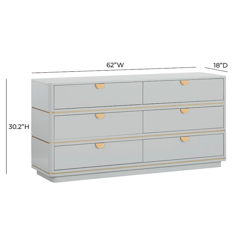 6 Drawer Dresser