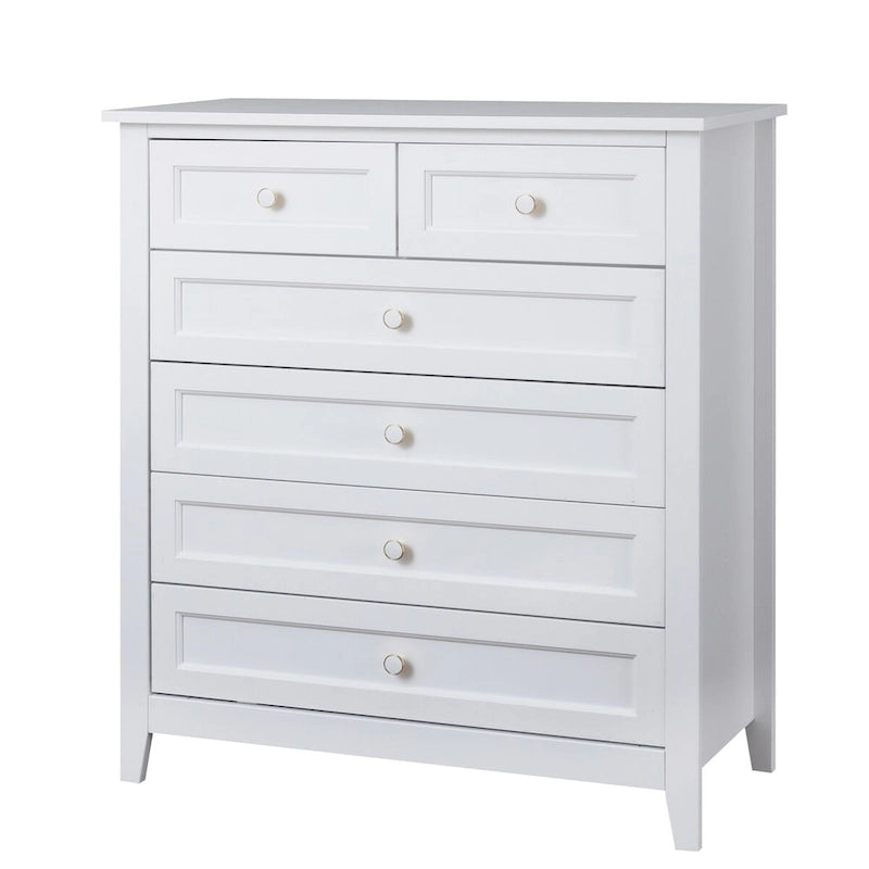 Solid Wood Spray-Painted Drawer Dresser Bar