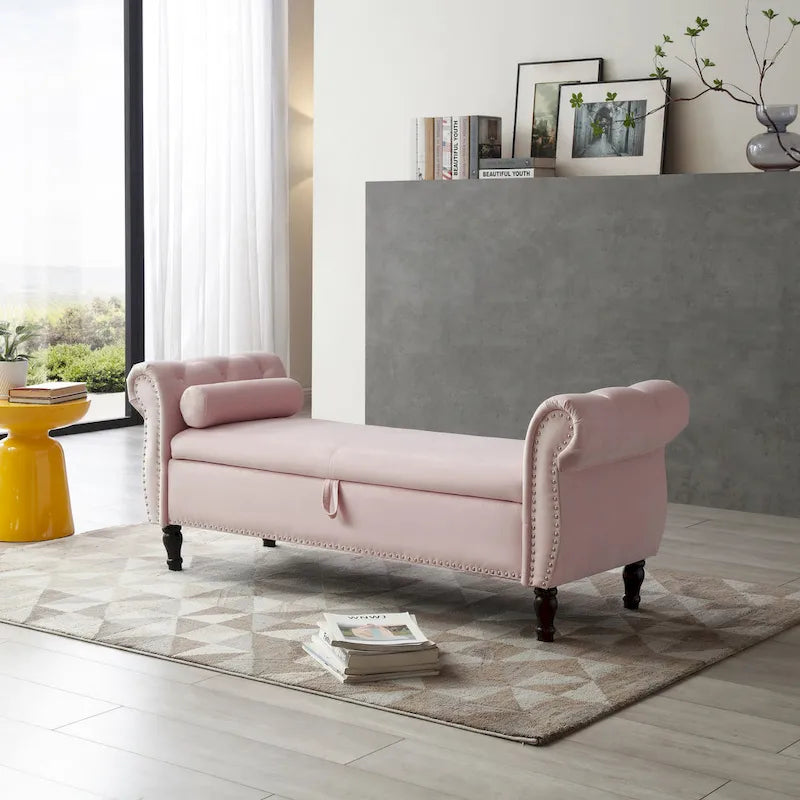 Upholstered End of Bed Bench