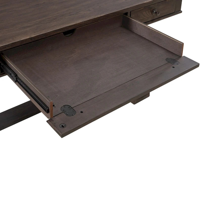 Saddle Brown Writing Desk
